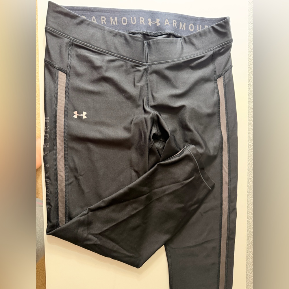 Under Armour Jet Black Performance Leggings